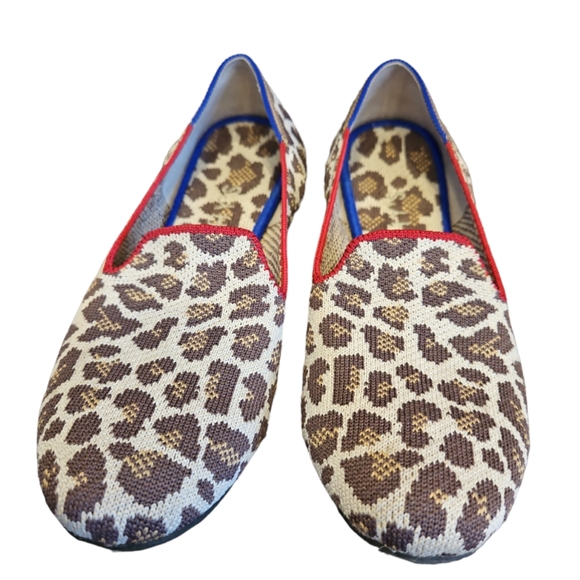 Rothy's Mocha Spot Leopard Size 6.5 - Picture 2 of 8